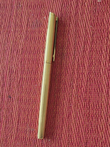 Vergoldeter dunhill füller - vergoldeter,