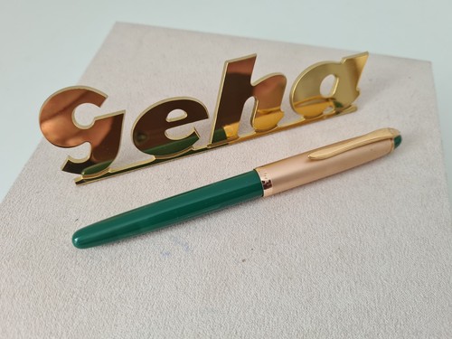 Geha 703g grün - "m", grün-gold