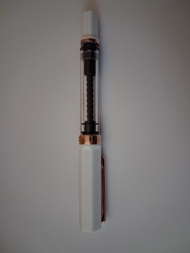 Twsbi eco white - eco, gold